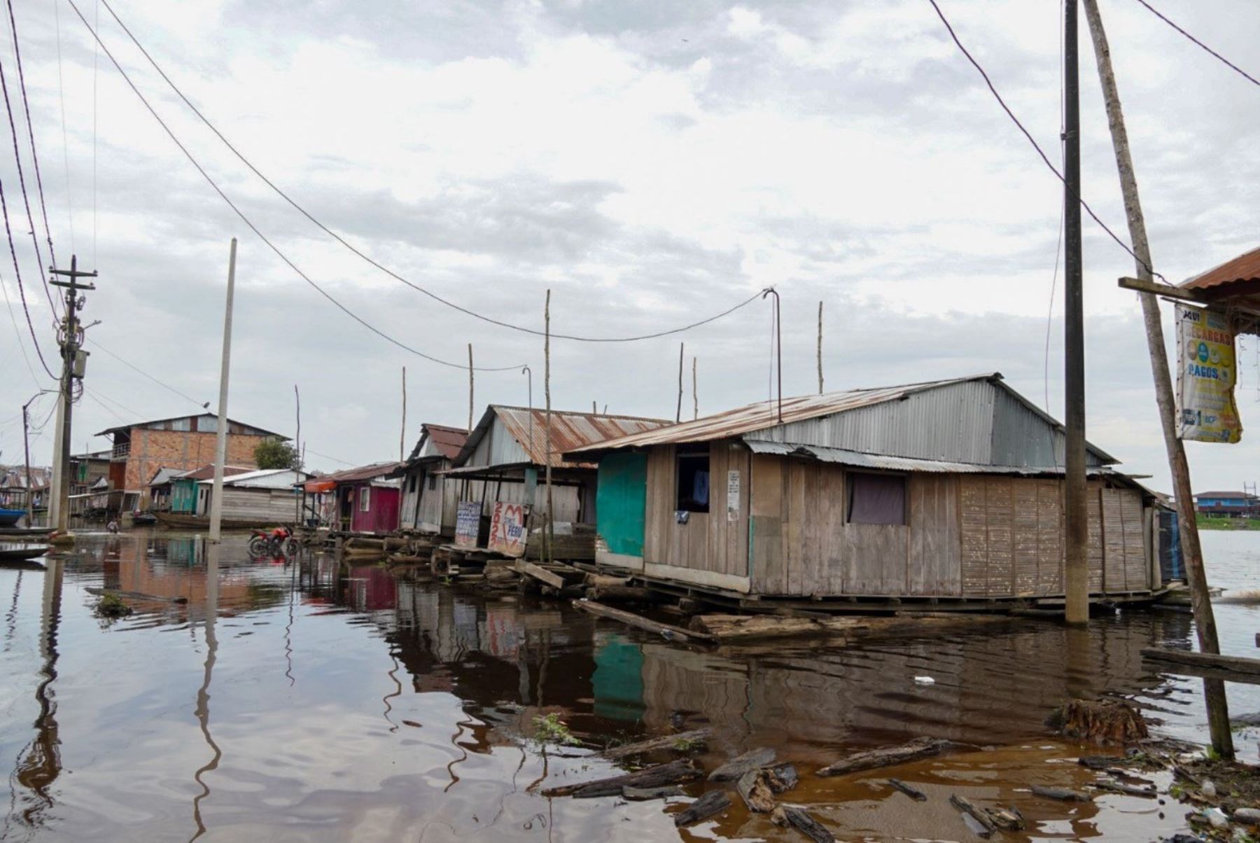 Loreto se declaró en alerta ante el peligroso aumento del caudal de los ríos Itaya, Marañón, Huallaga y Ucayali a causa de las lluvias intensas. ANDINA/Difusión