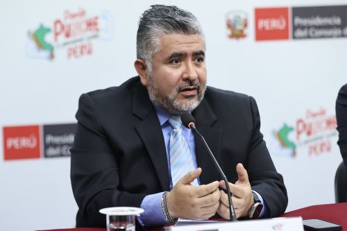 Ministro de Cultura, Fabricio Valencia Gibaja. Foto: ANDINA/Difusión