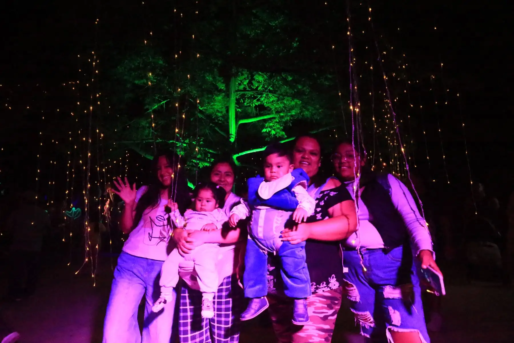 Bosque Mágico Encantado, el nuevo atractivo implementado en el Club Metropolitano Huáscar, que fusiona la naturaleza y la magia para ofrecer una experiencia diferente a sus visitantes. FOTO:ANDINA/Hector Vinces