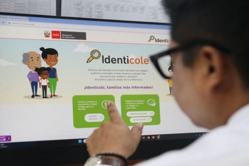 Identicole ofrece a los padres información sobre servicios educativos públicos y privados. Foto: Difusión