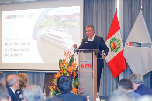 Presentación oficial del Plan Nacional de Desarrollo Portuario