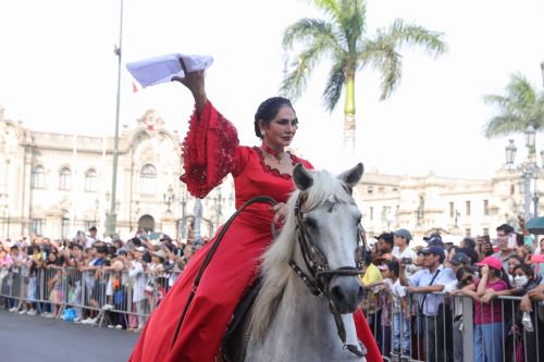 La Asociación Peruana de Caballos de Paso se hace presente en la celebración por el 490 Aniversario de Lima