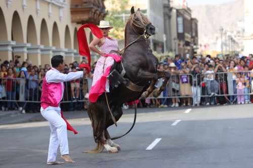 La Asociación Cultural del Caballo Peruano de Paso se hace presente en la celebración por el 490 Aniversario de Lima