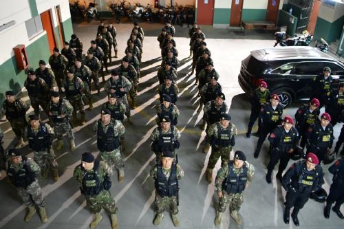 Ministro Santiváñez dispone ejecución inmediata del Plan Control Territorial para combatir a la criminalidad. Foto: Difusión