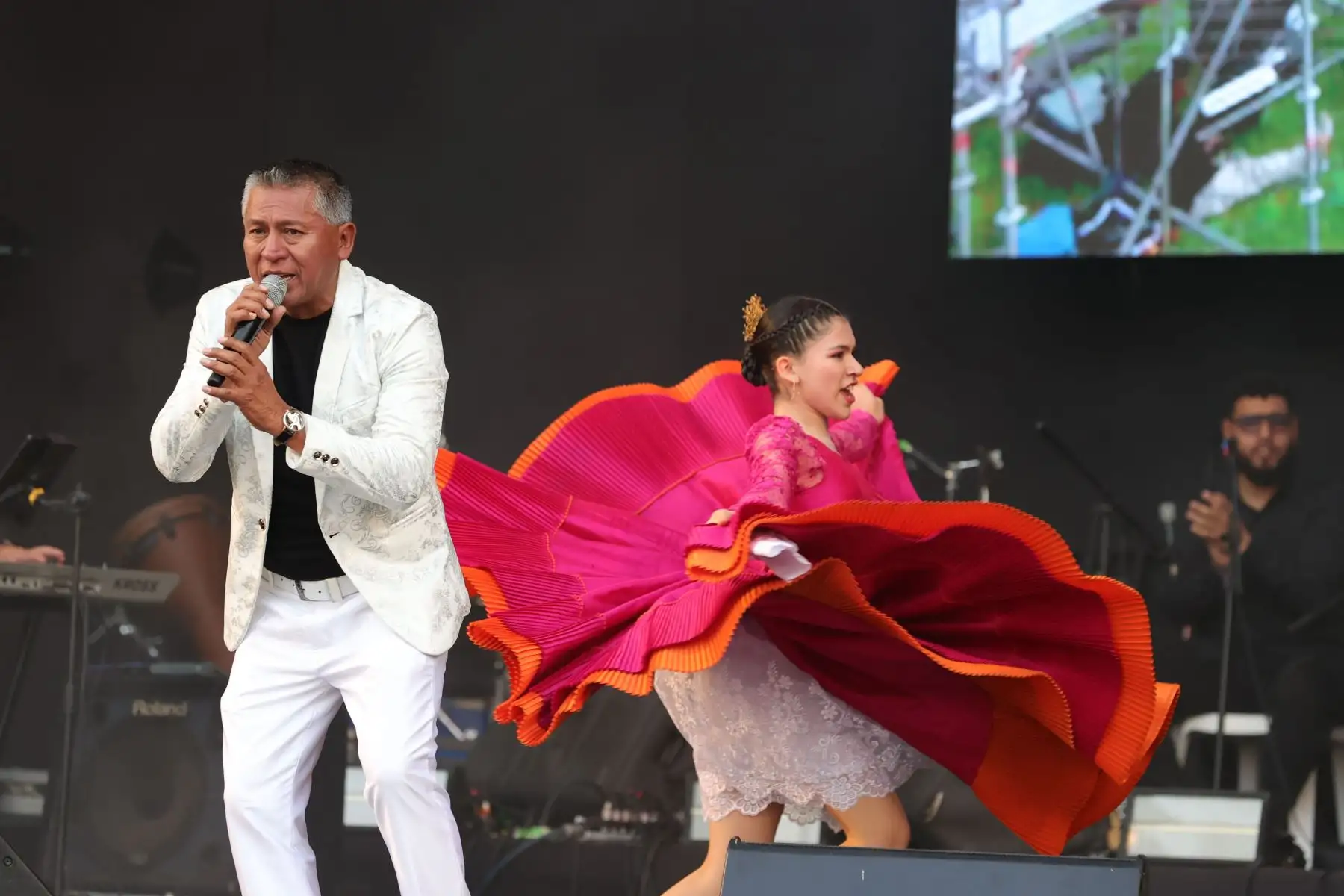 Limeños disfrutaron la gran jarana criolla por el 490 aniversario de Lima. Foto: ANDINA/Melina Mejía