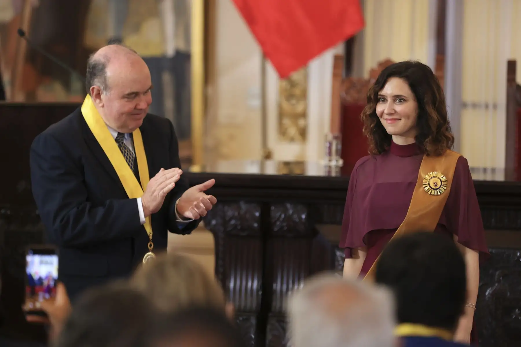 Se realizó la sesión solemne por el 490 aniversario de Lima con la presencia del alcalde Rafael López Aliaga y regidores municipales. Foto: ANDINA/Jhonel Rodríguez Robles