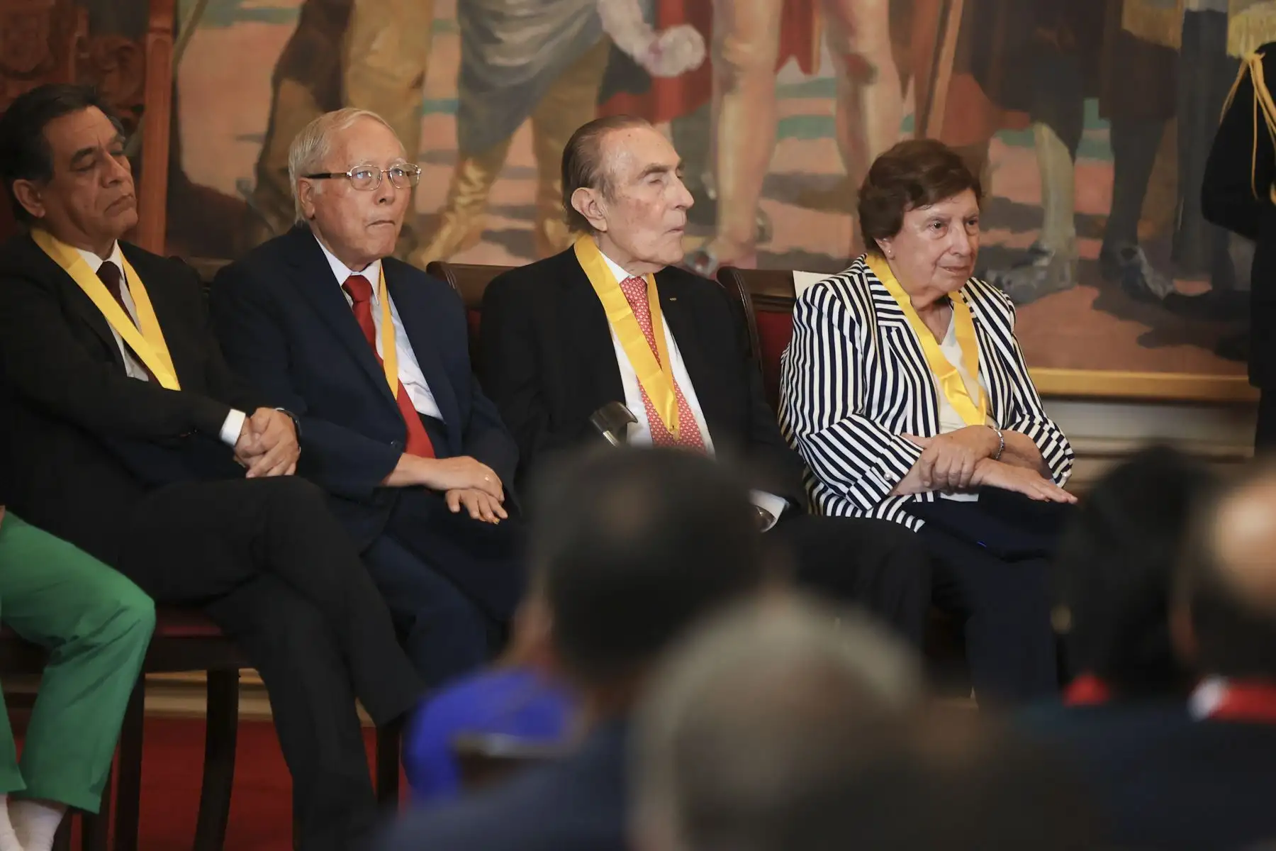 Se realizó la sesión solemne por el 490 aniversario de Lima con la presencia del alcalde Rafael López Aliaga y regidores municipales. Foto: ANDINA/Jhonel Rodríguez Robles