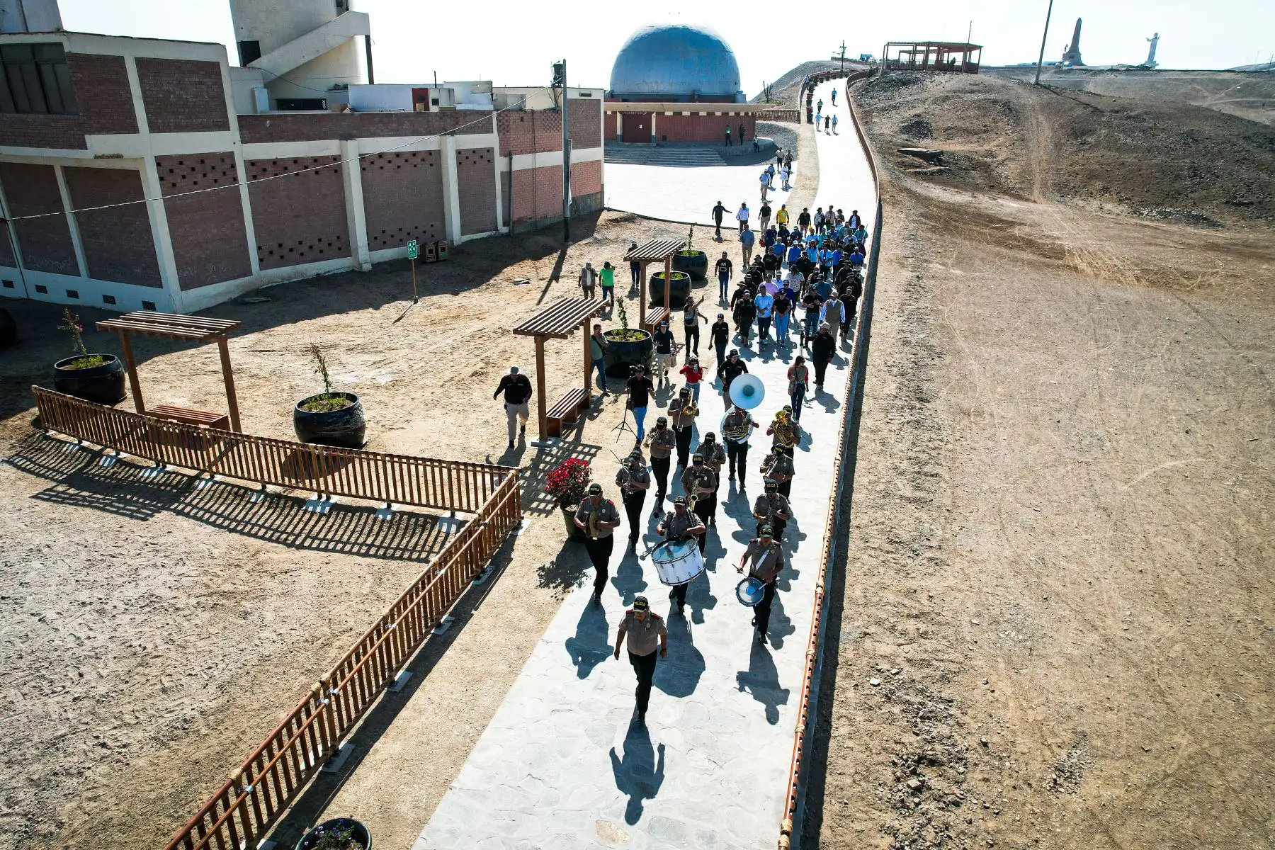 Con una extensión próxima a los 2 kilómetros, el nuevo Malecón Morro Solar o también llamado 