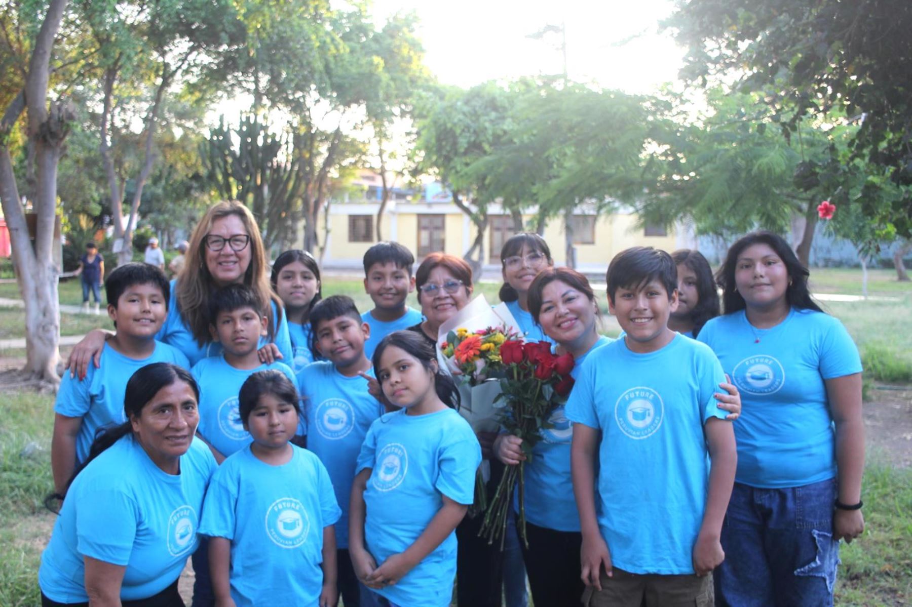 Programa de voluntarios fomenta en niños habilidades de liderazgo. Foto: ANDINA/Difusión.