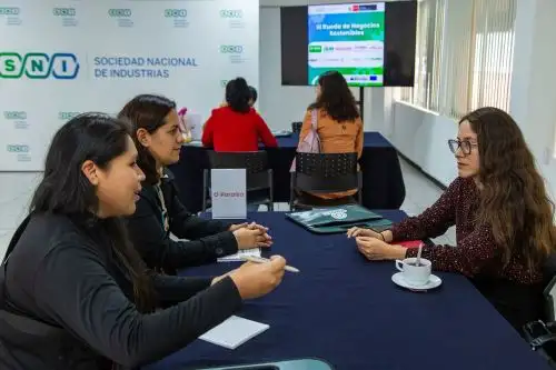 Ruedas de negocios.