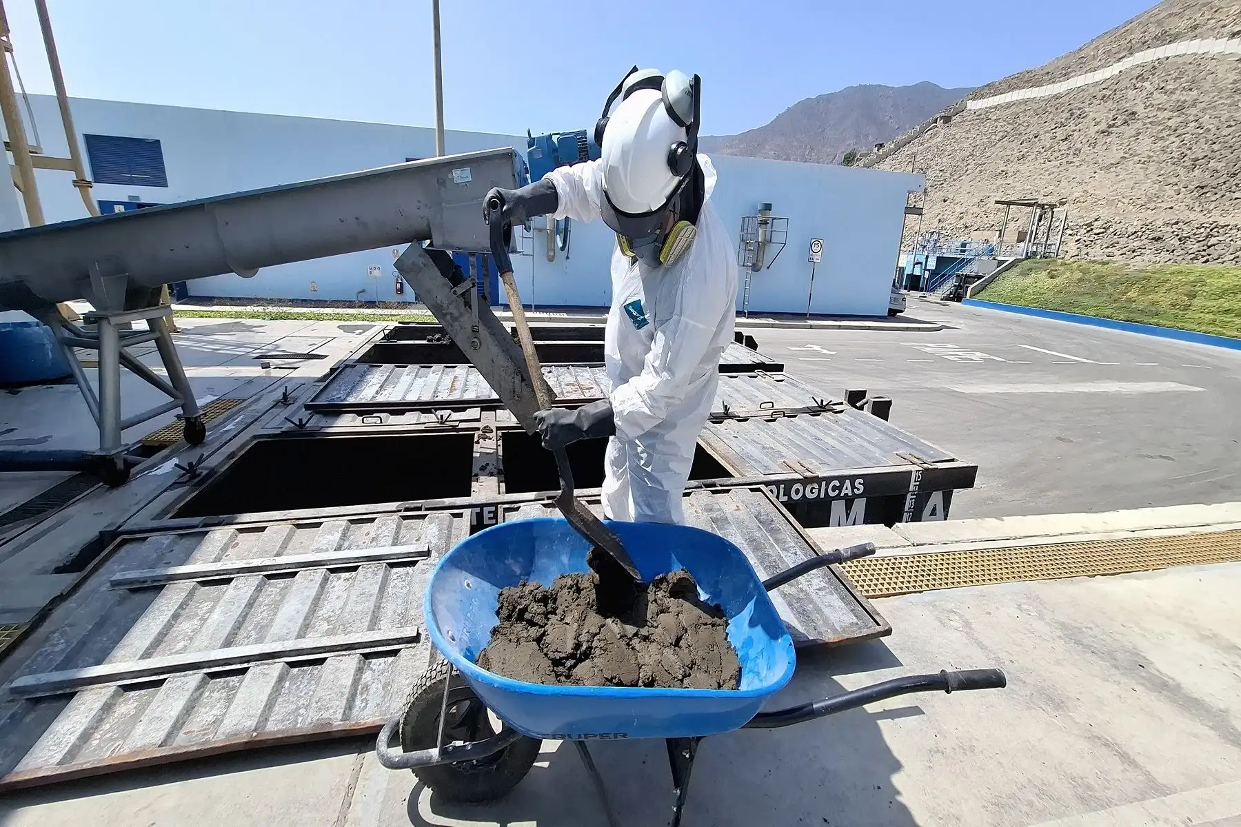 Planta de Tratamiento de Aguas Residuales.