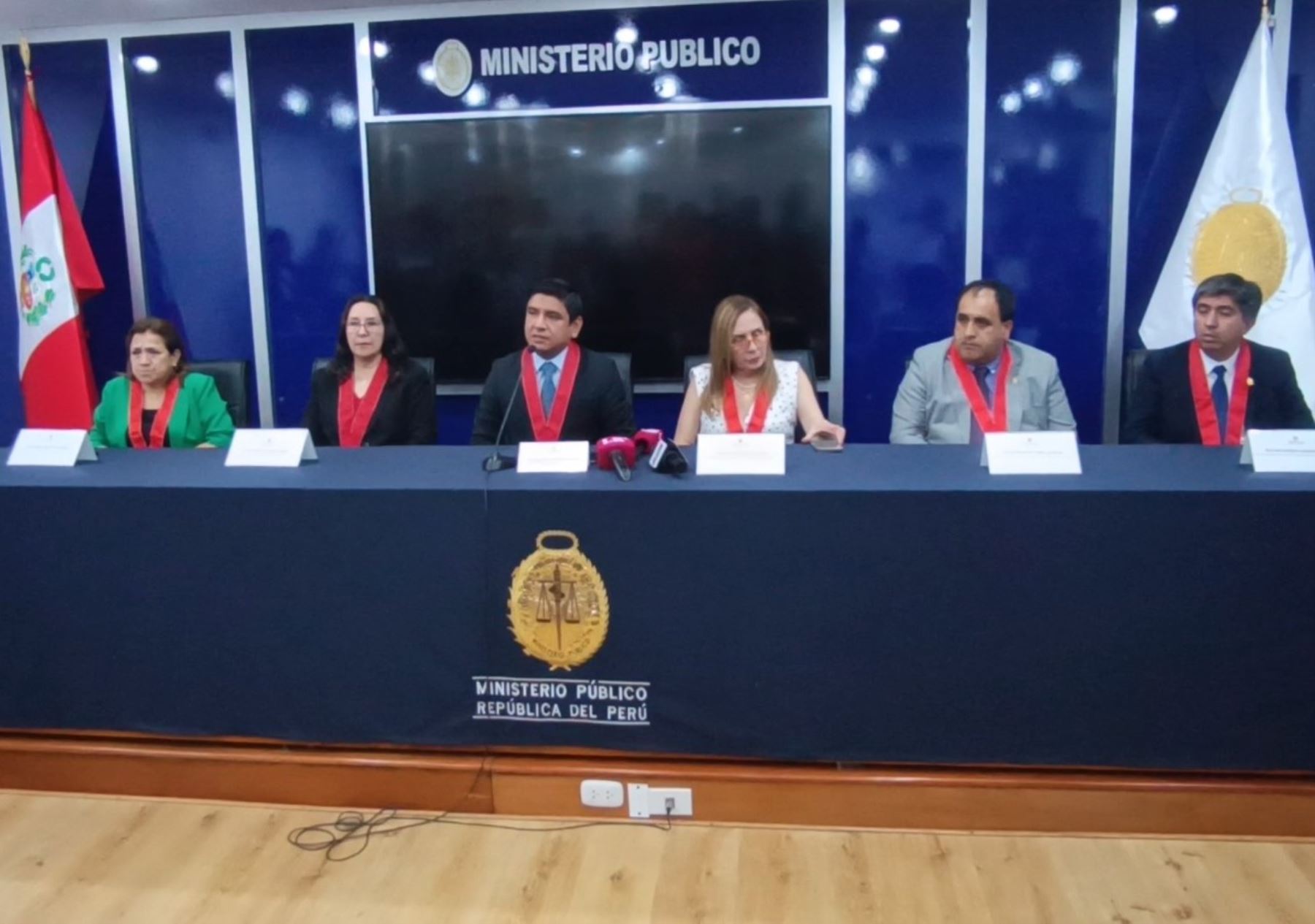 Fiscales del Distrito Fiscal de La Libertad rechazaron el atentado contra la sede del Ministerio Público en Trujillo y aseguraron que continuarán su lucha contra el crimen. ANDINA/Difusión