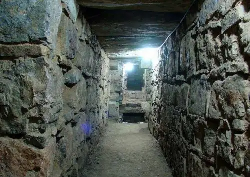Galería de los Laberintos en el sitio arqueológico de Chavín de Huántar. Foto: ANDINA/Difusión