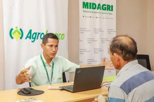 Agrobanco se especializa en créditos a los pequeños productores. ANDINA/Difusión