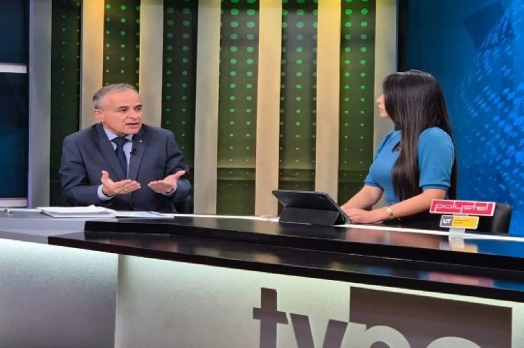 l ministro de Energía y Minas, Jorge Montero Cornejo, en entrevista con TV Perú, destacó la importancia de incrementar las reservas de gas natural. Foto: Cortesía.