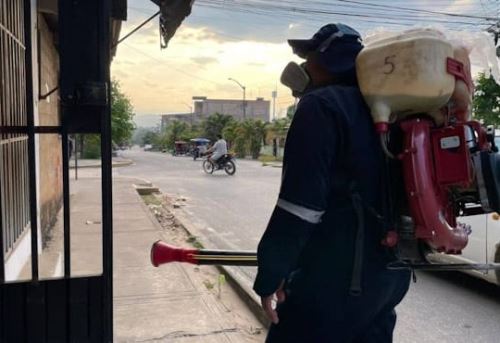 El Minsa lamentó que un gran número de familias de San Martín se oponga al ingreso de fumigadores a sus viviendas como contempla la estrategia contra el dengue.