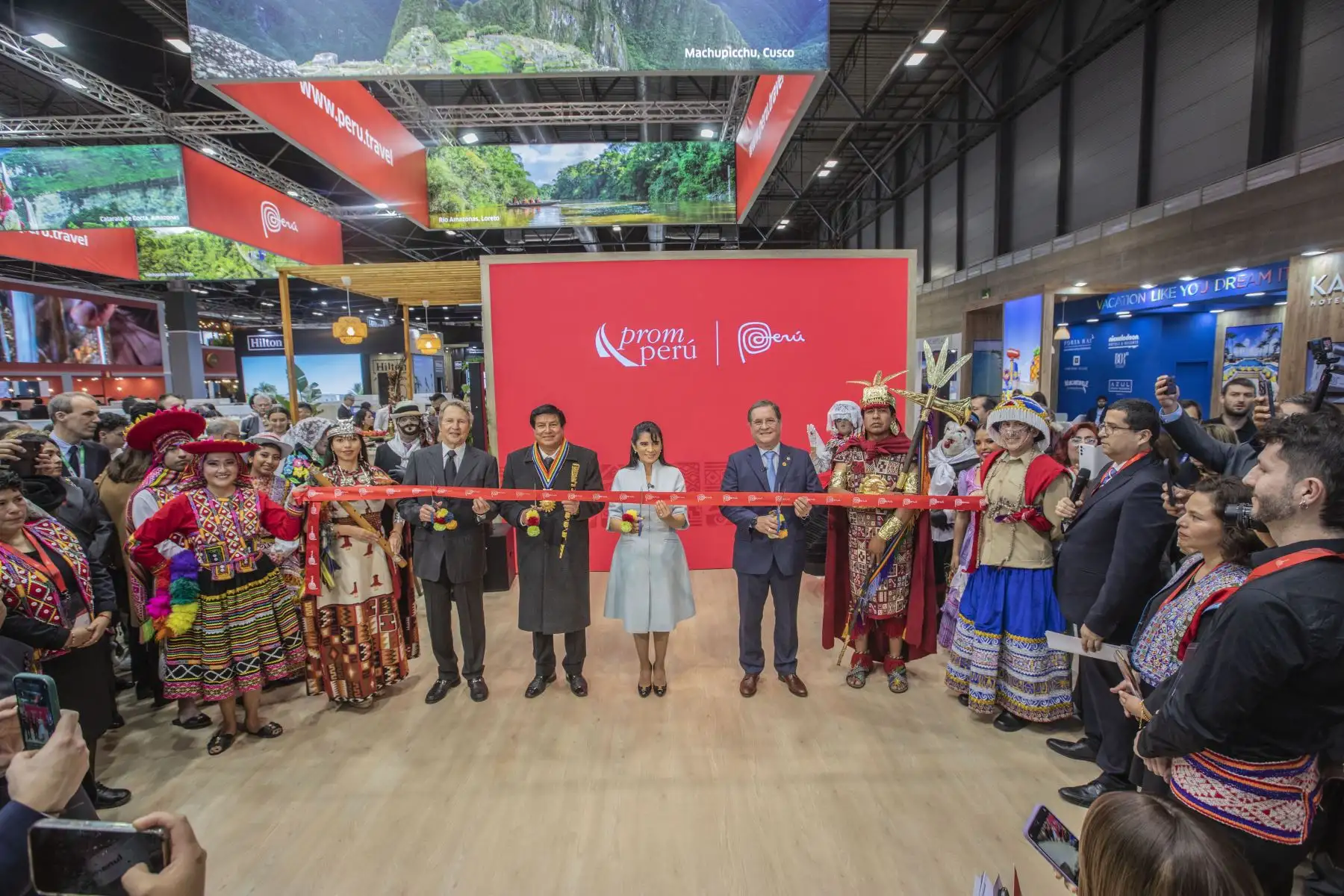 Fitur 2025: Perú comienza su participación con el lanzamiento oficial del Inti Raymi. Cortesía Mincetur