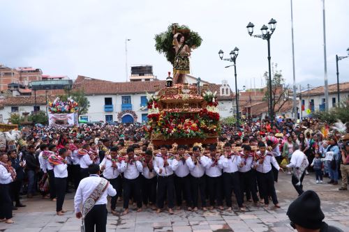 La festividad del Glorioso Mártir Patrón San Sebastián es una de las celebraciones más importantes de Cusco. ANDINA/Percy Hurtado