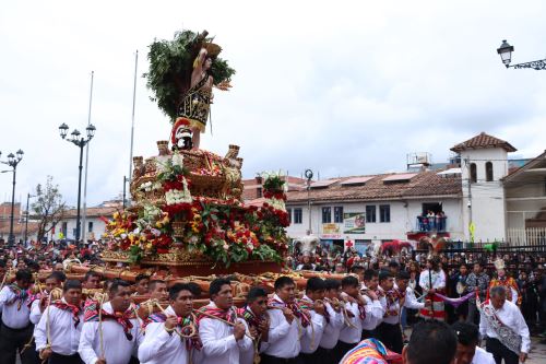 Cusco: devotos participan de rituales en honor a San Sebastián y a Virgen Reyna de Belén