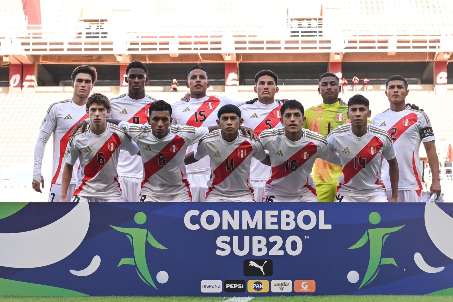 Selección peruana Sub 20 hace su debut en el Sudamericano 