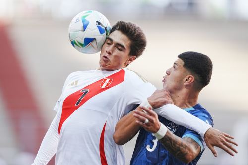 La ´Bicolor´ cayó en su debut ante Paraguay en el Sudamericano Sub 20