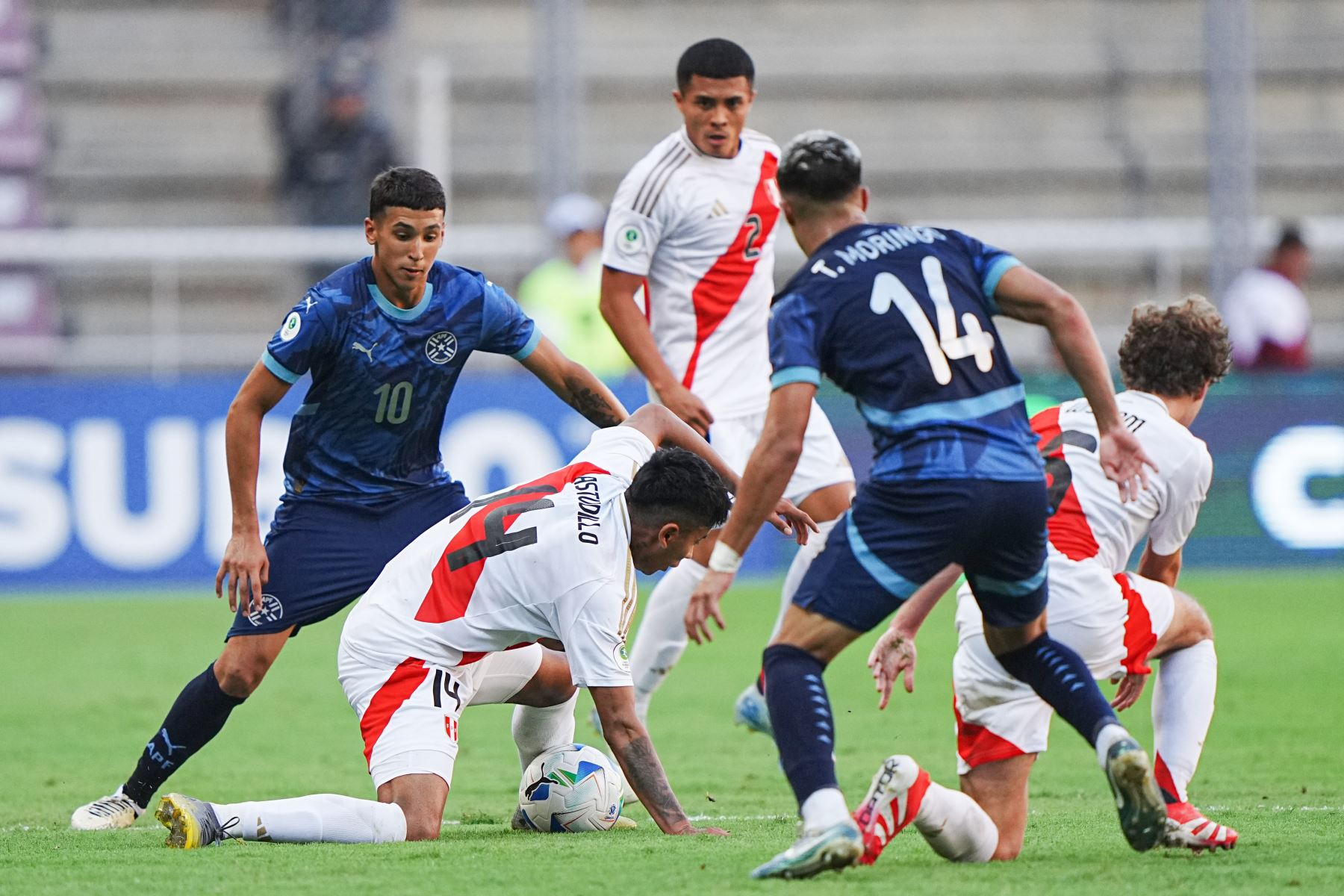 Perú debuta ante Paraguay por el grupo A del Sudamericano Sub 20 2025. El marcador quedo 2-1 a favor de Paraguay