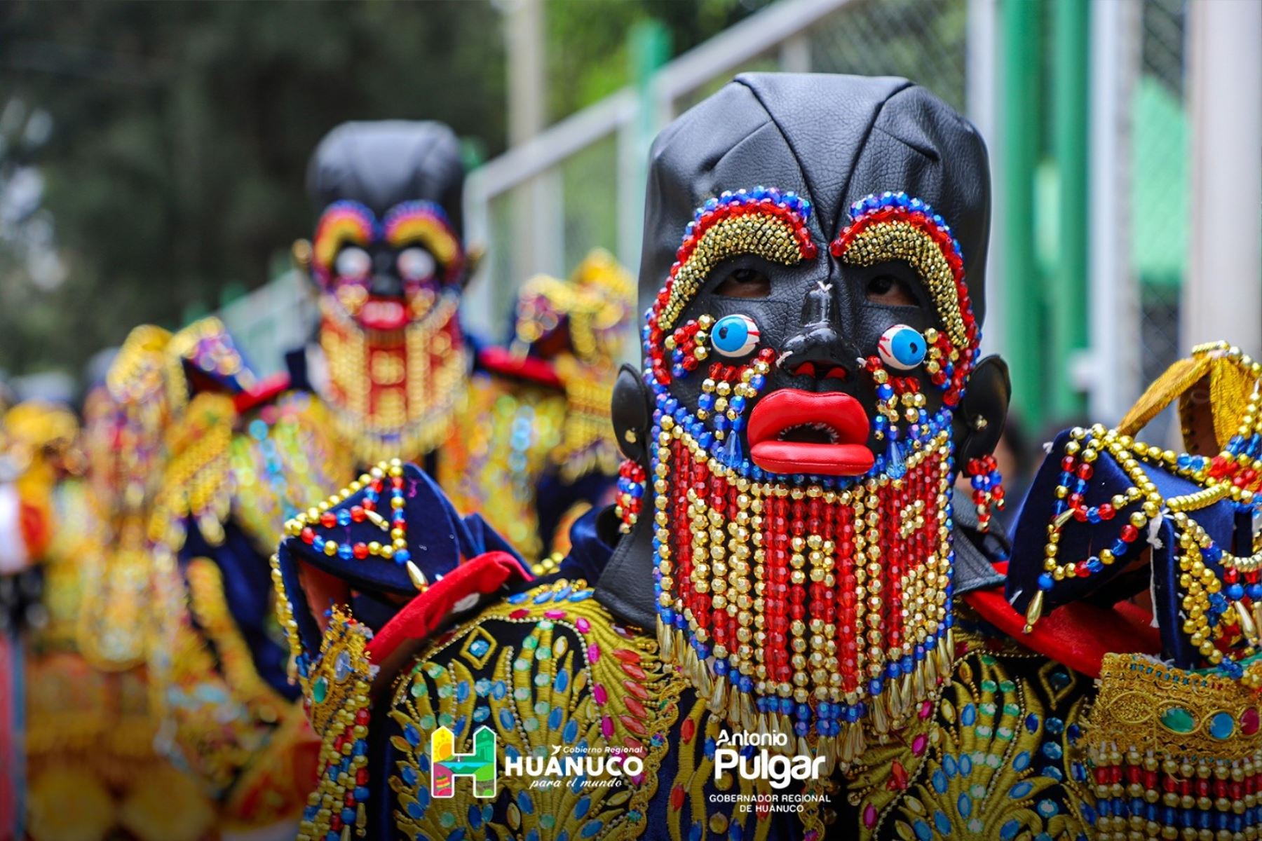 Un total de 20 cuadrillas de negritos de varios distritos participó en el tradicional festival de la región Huánuco.