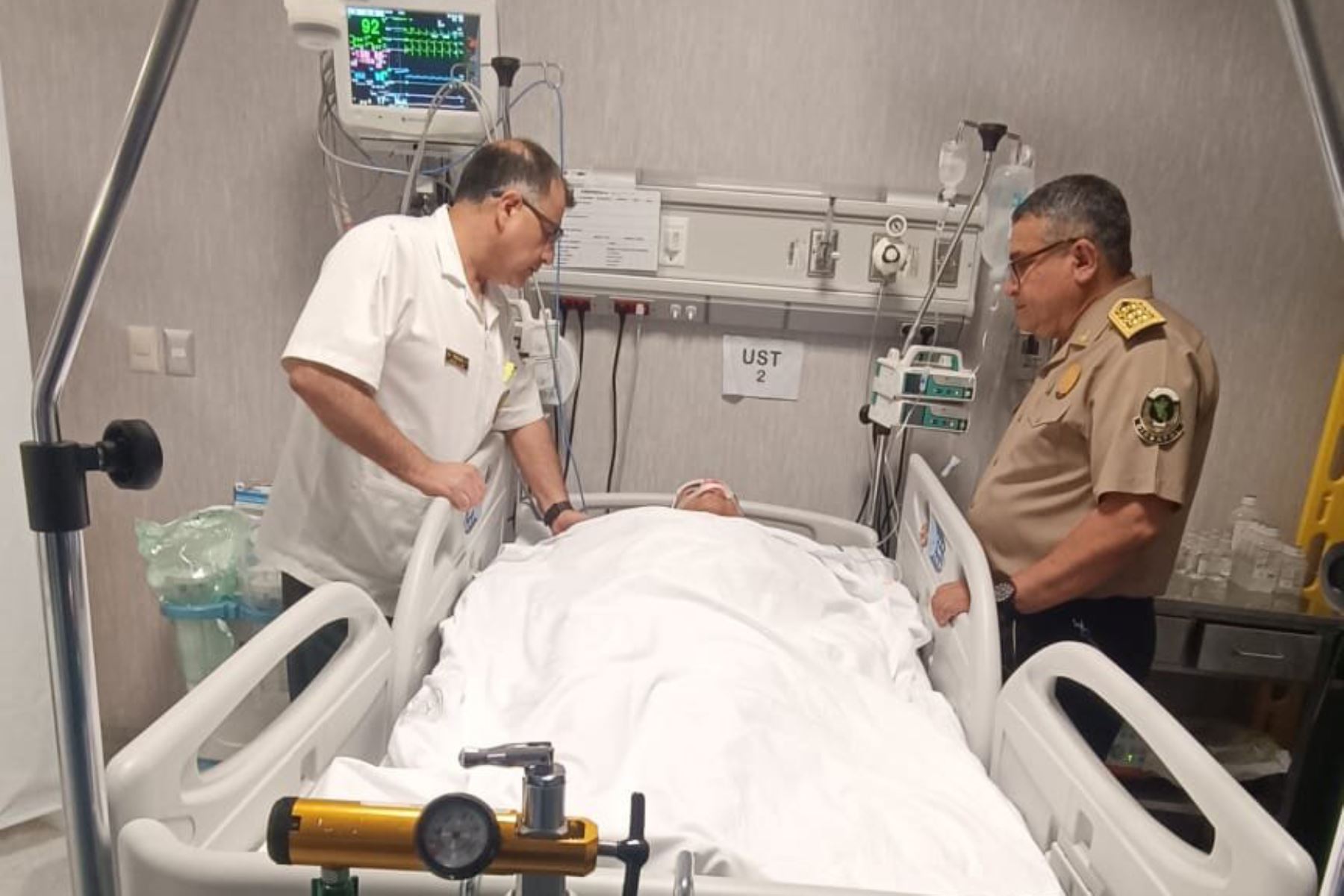 PNP condena el acto de agresión ocurrido contra el S3 PNP Jhon Smith Tucunango Tapia, quien se recupera en Hospital de la Policía Nacional. Foto: ANDINA/Difusión