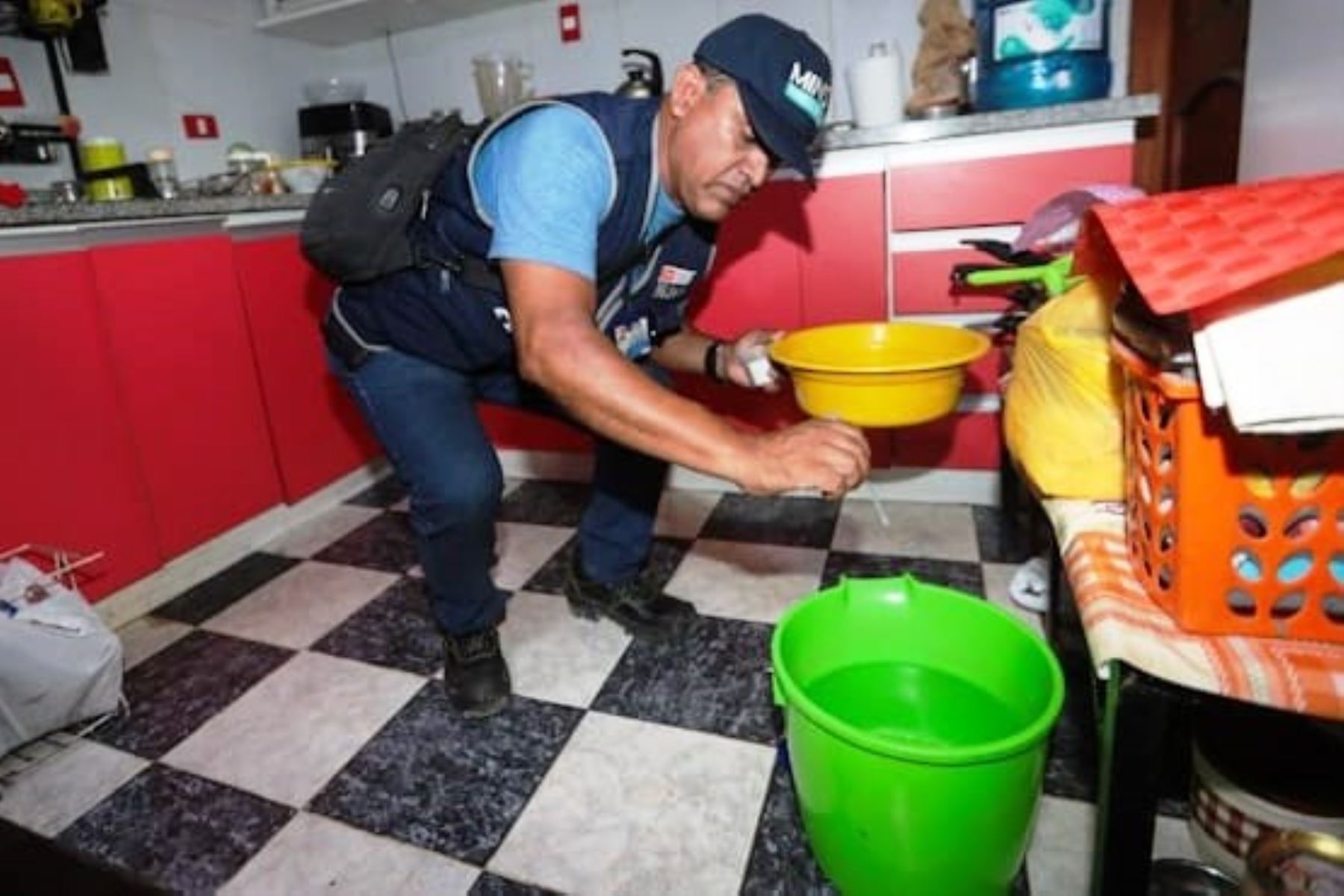 ¿Cuáles son los potenciales criaderos del zancudo transmisor del dengue en casa? Foto: ANDINA/Difusión.