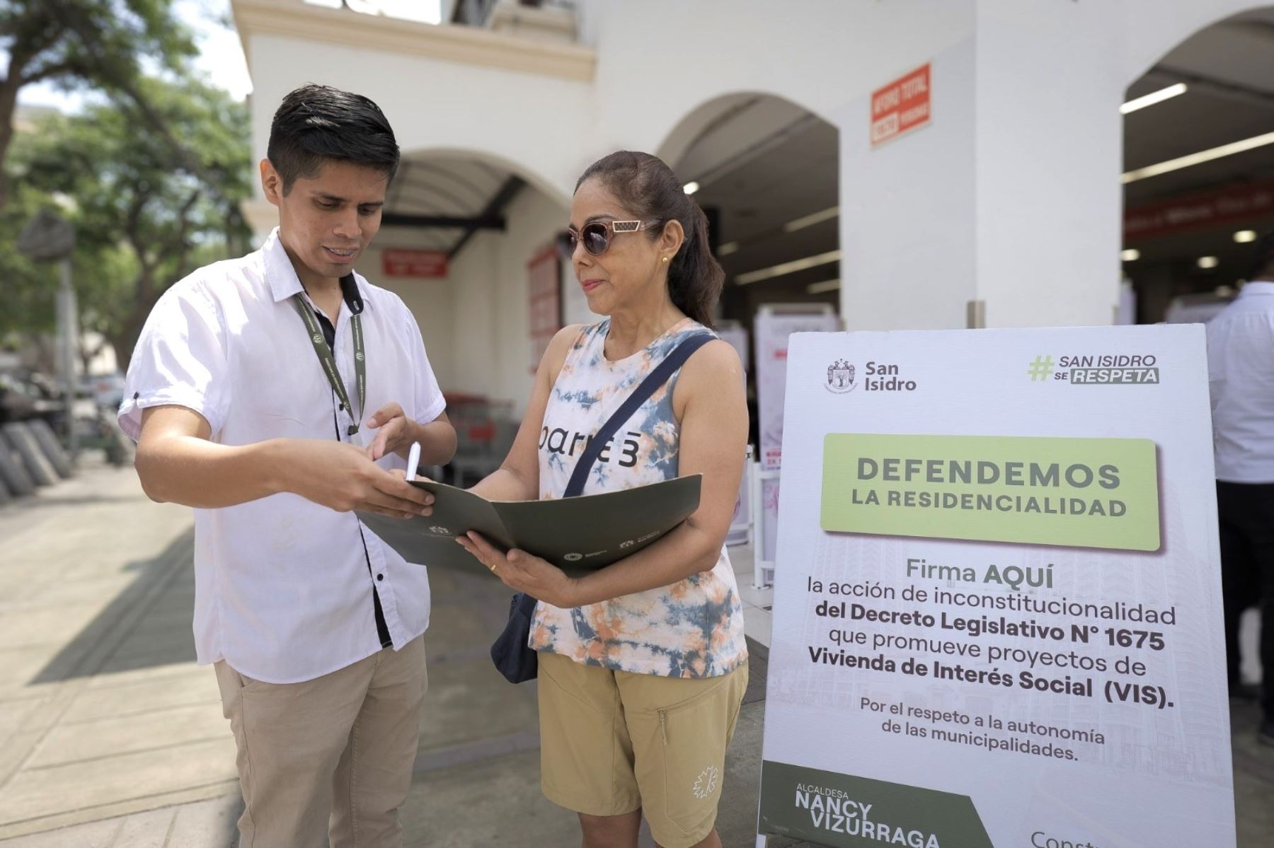 San Isidro: recolectan firmas para declarar inconstitucional proyectos de viviendas de interés social (VIS). Foto: ANDINA/Difusión.