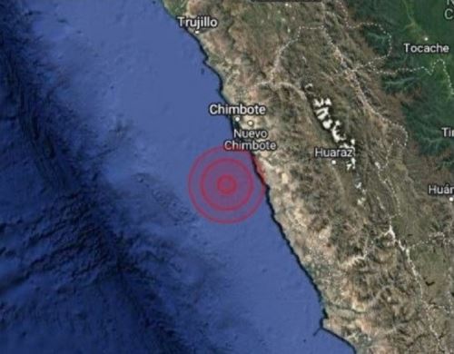 Un sismo de magnitud 3.5 se registró cerca de la ciudad de Casma, región Áncash, informó el IGP.