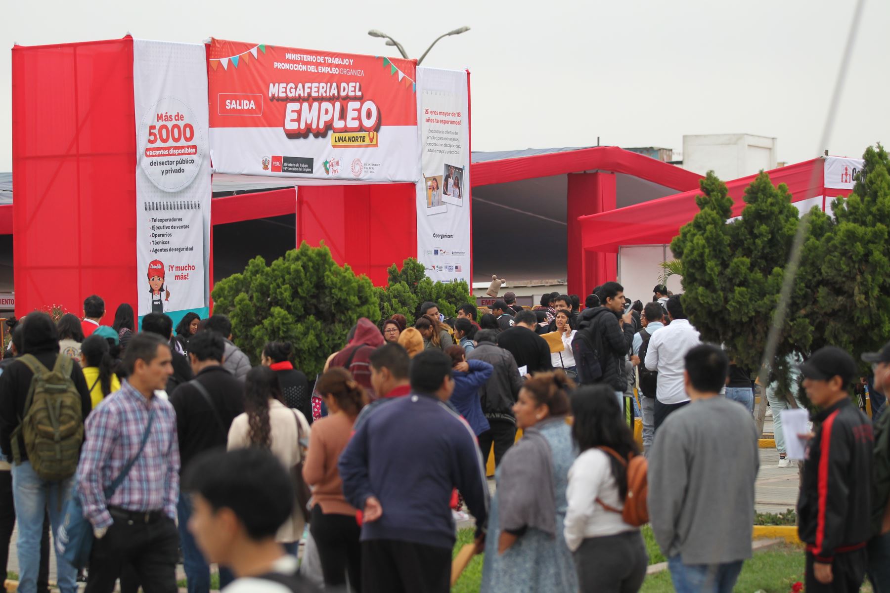 Feria del Empleo, este jueves 27 y viernes 28 de febrero se ofrecerán 8,000 vacantes laborales  en la avenida de La Peruanidad en el distrito de Jesús María, Lima.ANDINA/Difusión