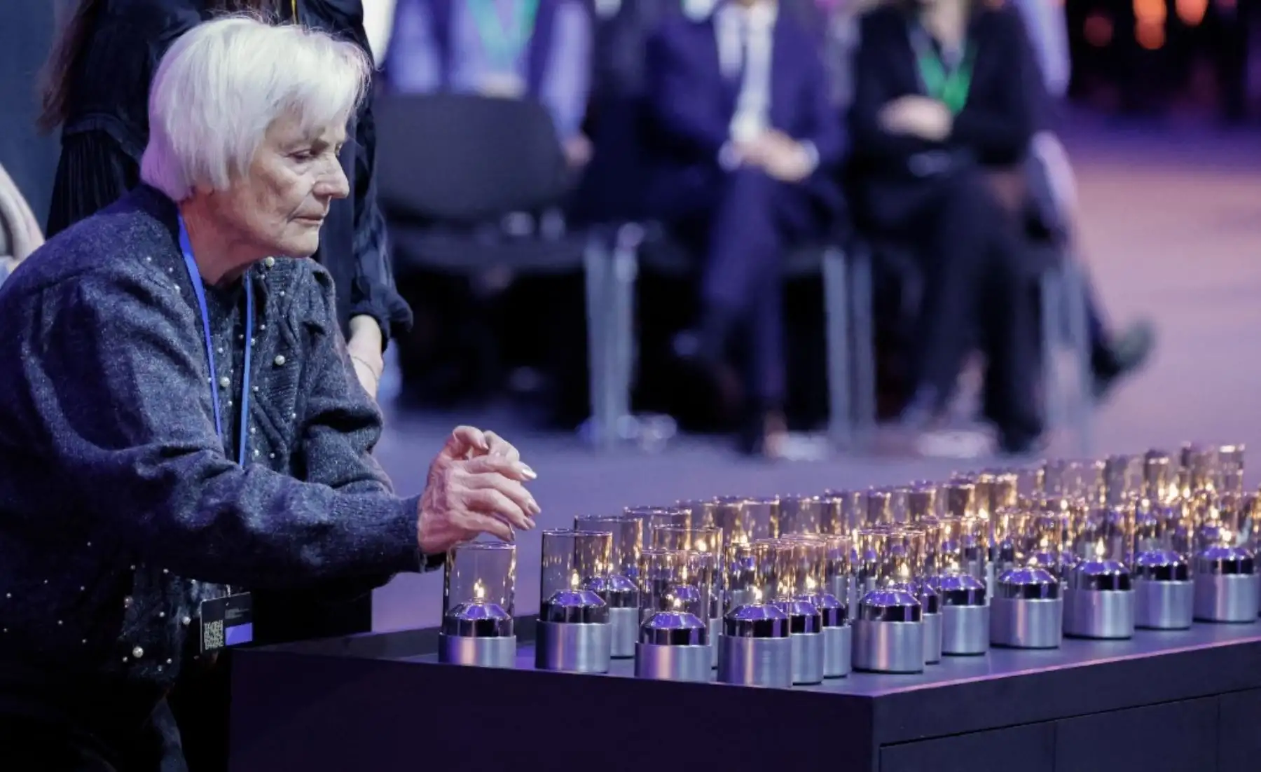 "La razón por la que no hay invitados rusos es que Rusia atacó a Ucrania. Tras el inicio del ataque a gran escala de una nación independiente como Ucrania, decidimos no tenerlos en la celebración del aniversario", explicó a EFE Paweł Sawicki, portavoz adjunto del Museo de Auschwitz-Birkenau, responsable de la conmemoración. Foto: AFP