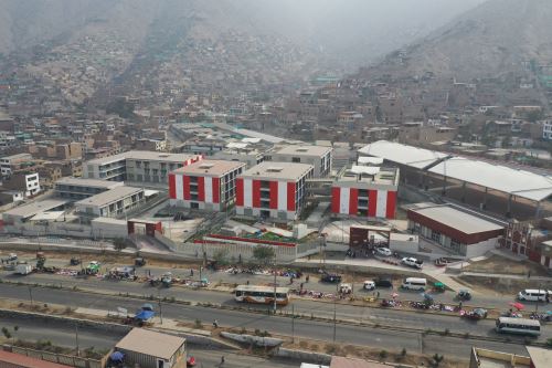 La IE Manuel Gonzales Prada de Huaycán beneficiará a más de 3000 estudiantes; cuenta con una nueva y moderna infraestructura con metodología de Educación para el Trabajo. Foto: ANDINA/Difusión