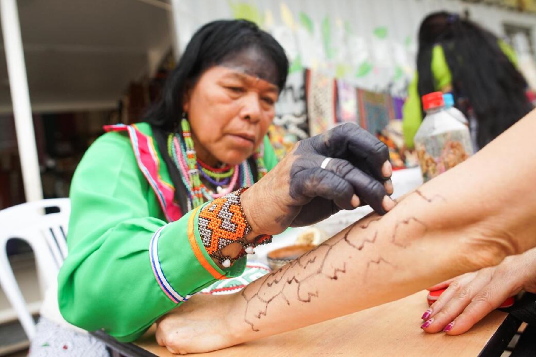 Mujeres Shipibo-konibo participaron en el Festival “Non Shinanbo, nuestra inspiración".