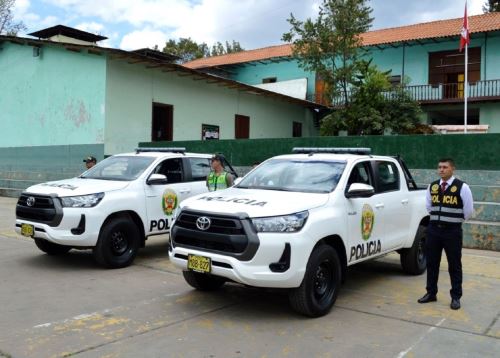 Los 51 nuevos vehículos que adquirirá el Gobierno Regional de San Martín se destinarán a la Policía Nacional para reforzar las labores de seguridad ciudadana en la región. ANDINA/Difusión