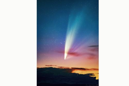 Esta imagen fue capturada en lo alto de una montaña a casi 4500 metros sobre el nivel del mar, cerca a la ciudad de Huancayo en Perú. Foto:  José Santivañez / Hugo Santivañez