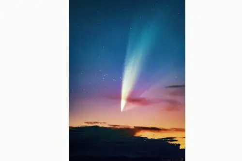 La posibilidad de capturar en buenas condiciones al cometa G3 ATLAS desde un inicio eran muy pequeñas, pero pese a dos semanas de muchos fracasos, los hermanos lo hicieron posible el sábado 25 de enero del 2025.  Foto:  José Santivañez / Hugo Santivañez
