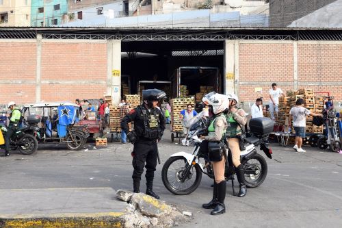 Ministerio del Interior busca garantizar mayor seguridad en el mercado de frutas. Foto: ANDINA/Mininter