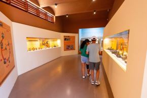 Con el objetivo de fortalecer la infraestructura cultural y mejorar la experiencia del turista, se ejecutó un proyecto de mejoramiento integral en el Museo de Sitio Chan Chan, en Trujillo. ANDINA/Difusión