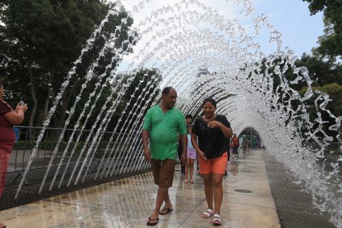 Circuito Mágico del Agua ofreció ingreso gratuito y nuevas actividades para disfrutar del verano