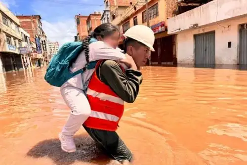 Gracias al apoyo del Ejército, se puso a buen recaudo a la población que requería trasladarse de un punto a otro.