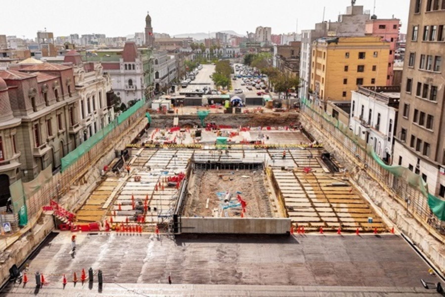 Línea 2 del Metro: ATU aprueba estudio definitivo de ingeniera de la estación Central. Foto: ANDINA/Difusión.