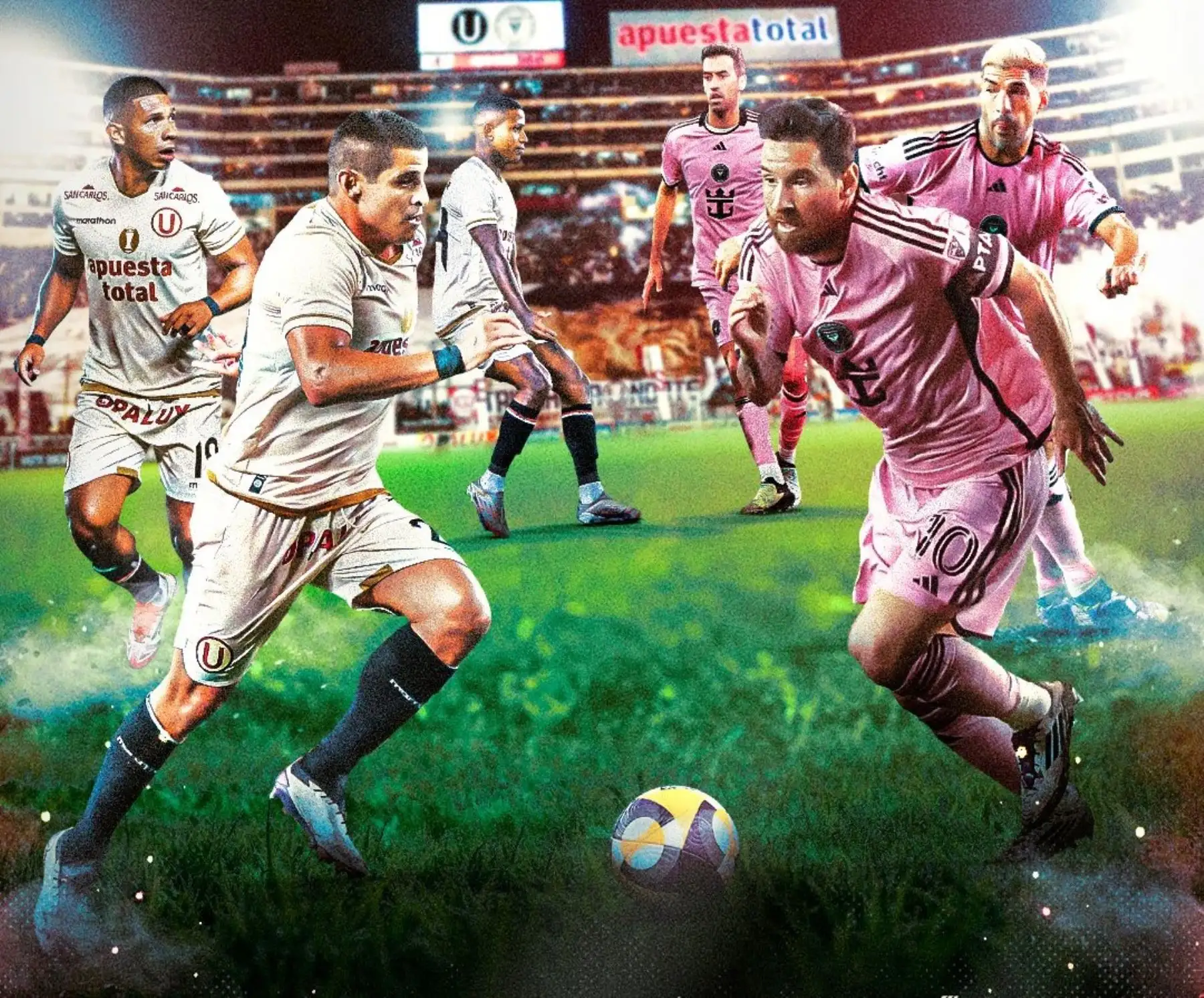 Universitario enfrentará al Inter Miami liderado por Lionel Messi