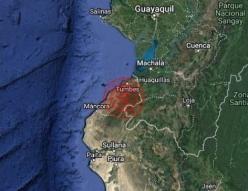 Un temblor de magnitud 3.8 se registró cerca de las 06:00 horas de hoy miércoles 29 de enero en la región Tumbes.