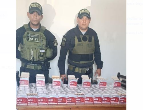 Policía Nacional decomisó en Piura una encomienda con más de 3,000 municiones de origen ilegal procedente de Lima.