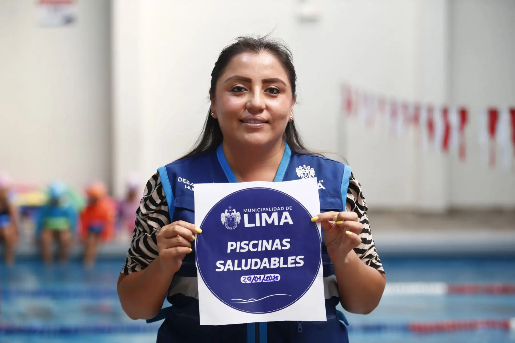 La Municipalidad de Lima, a través de la Subgerencia de Salud Pública y Agua de Emergencia, realizó una inspección sanitaria en la Piscina Municipal Virrey Toledo, ubicada en el Cercado de Lima, para constatar si se encuentra en condición saludable y apta para el uso del público en general. Foto: ANDINA/Daniel Bracamonte