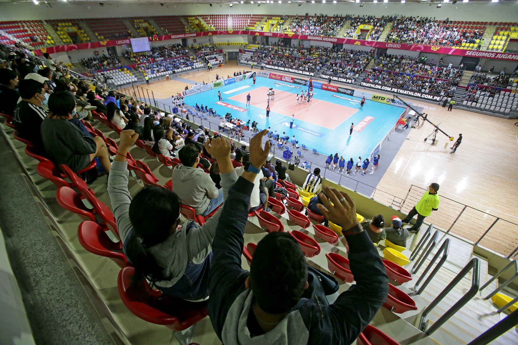 El clásico de vóley se jugará ante 4,378 personas en el Polideportivo Legado Villa El Salvador. Foto: Difusión