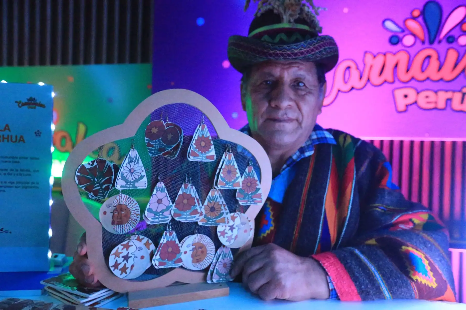 PROMPERÚ realiza el lanzamiento de la temporada de carnavales ayacuchanos 2025. FOTO:ANDINA/Hector Vinces