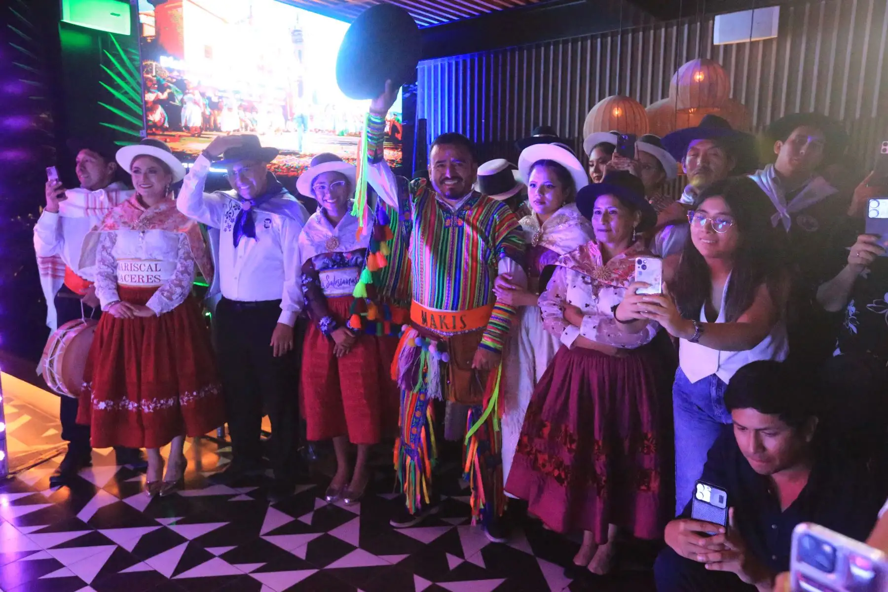 PROMPERÚ realiza el lanzamiento de la temporada de carnavales ayacuchanos 2025. FOTO:ANDINA/Hector Vinces